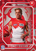 Teamcoach 2026 Base Silver Card #174 Isaac Heeney - Sydney Swans