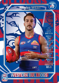 Teamcoach 2026 Base Silver Card #180 Rhylee West - Western Bulldogs