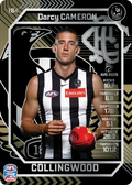 Teamcoach 2026 Base Silver Card #184 Darcy Cameron - Collingwood