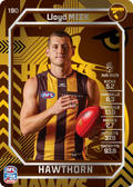 Teamcoach 2026 Base Silver Card #190 Llyod Meek - Hawthorn