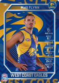 Teamcoach 2026 Base Silver Card #197 Matt Flynn - West Coast Eagles