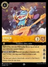 Lorcana - First Chapter - Stitch - Rock Star - 23/204 - Super Rare