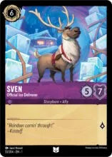 Lorcana - First Chapter - Sven - Official Ice Deliverer - 55/204 - Uncommon