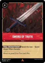 Lorcana - First Chapter - Sword of Truth - 136/204 - Rare