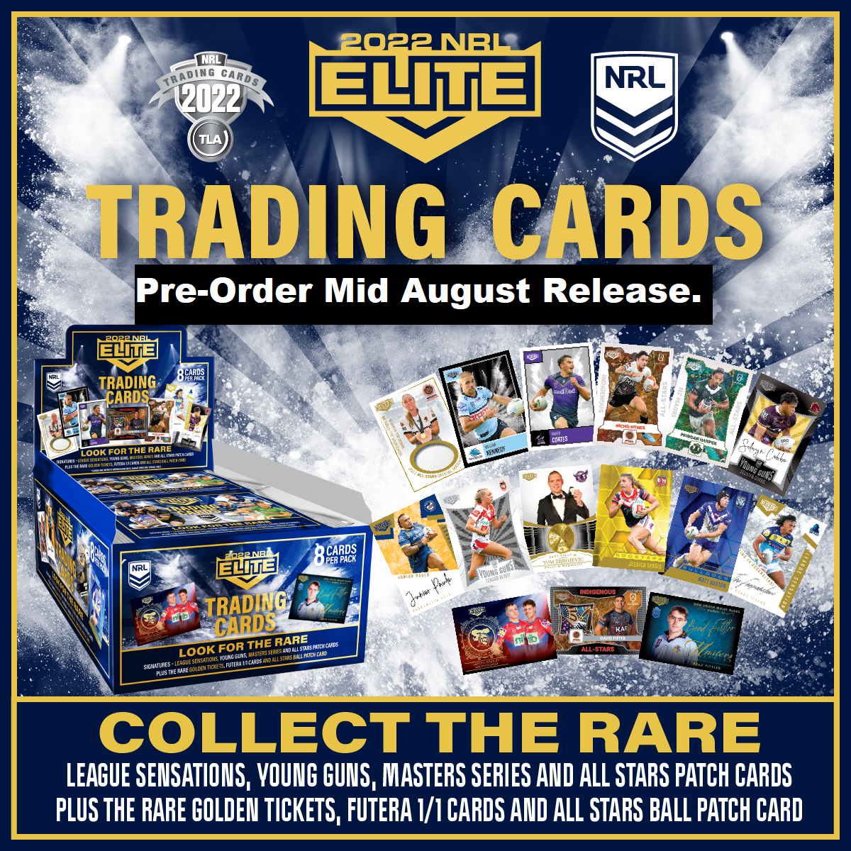 Base Team Set - Canterbury Bankstown Bulldogs - 2022 Elite NRL