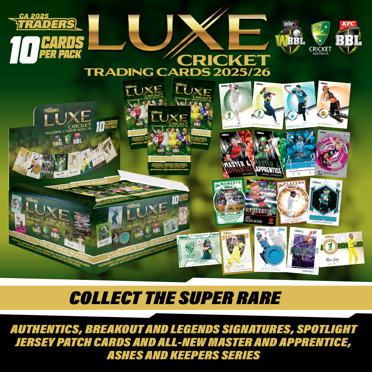 2025/26 Cricket Traders | Complete Base Set | 153 Cards