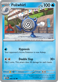 Pokemon TCG Scarlet & Violet expansion Twilight Masquerades. Poliwhirl common card.