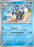 Pokemon TCG Scarlet & Violet expansion Twilight Masquerades. Poliwrath uncommon card.