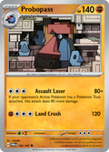 Pokemon TCG Scarlet & Violet expansion Twilight Masquerades. Probopass uncommon card.