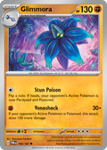 Pokemon TCG Scarlet & Violet expansion Twilight Masquerades. Glimmora uncommon card.