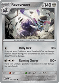 Pokemon TCG Scarlet & Violet expansion Twilight Masquerades. Revavroom uncommon card.
