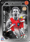 Teamcoach 2026 Trophy Wildcards Silver TW-06 AFLCA Player Of The Year Noah Anderson - Gold Coast Suns