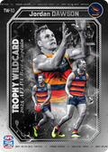 Teamcoach 2026 Trophy Wildcards Silver TW-10 AFLPA Best Captain Jordan Dawson - Adelaide Crows