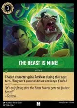 Lorcana - First Chapter - The Beast Is Mine! - 99/204 - Uncommon