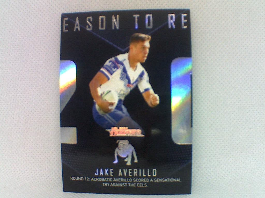 2020 Season to Remember - #8 - Bulldogs - Jake Averillo - NRL Traders 2021