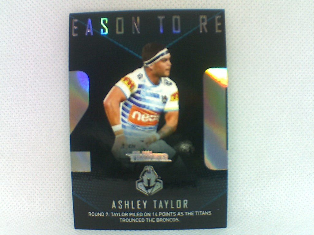 2020 Season to Remember - #14 - Titans - Ashley Taylor - NRL Traders 2021