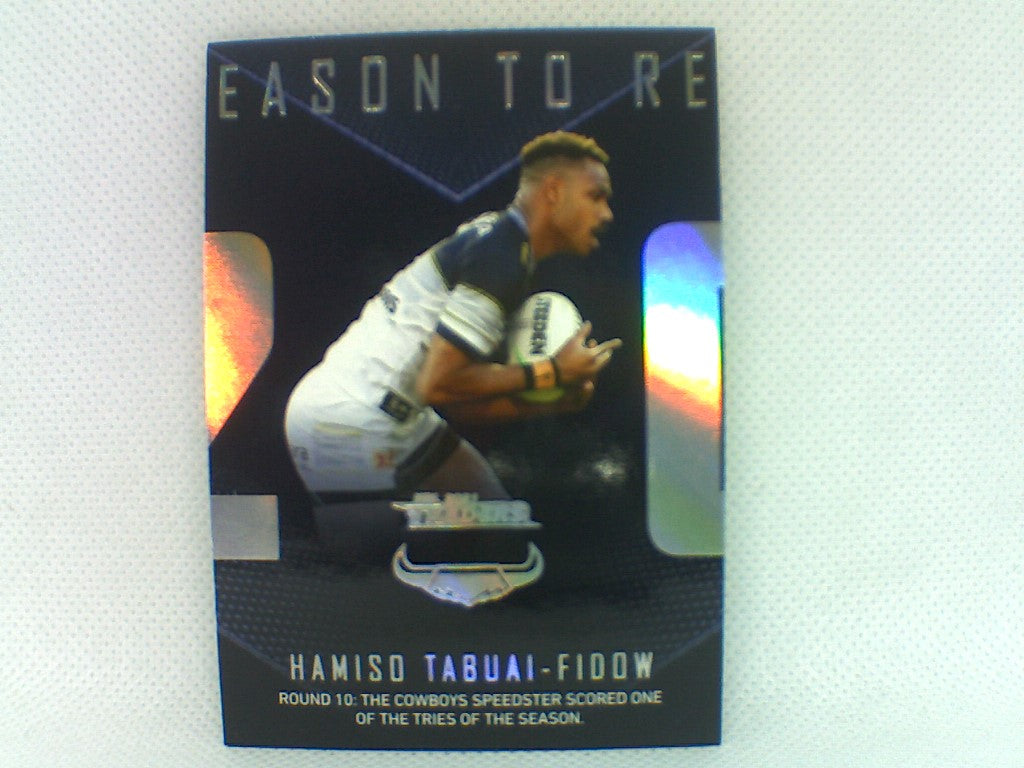 2020 Season to Remember - #26 - Cowboys - Hamiso Tabuai-Fidow - NRL Traders 2021