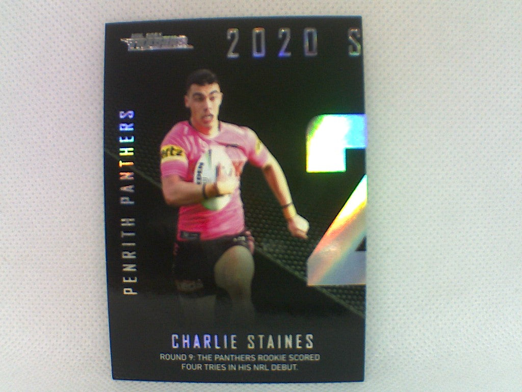 2020 Season to Remember - #31 - Panthers - Charlie Staines - NRL Traders 2021
