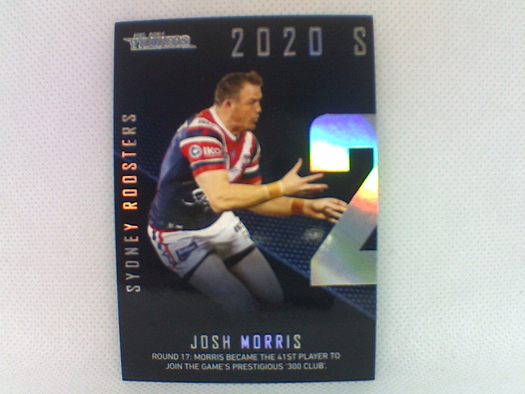 2020 Season to Remember - #40 - Roosters - Josh Morris - NRL Traders 2021