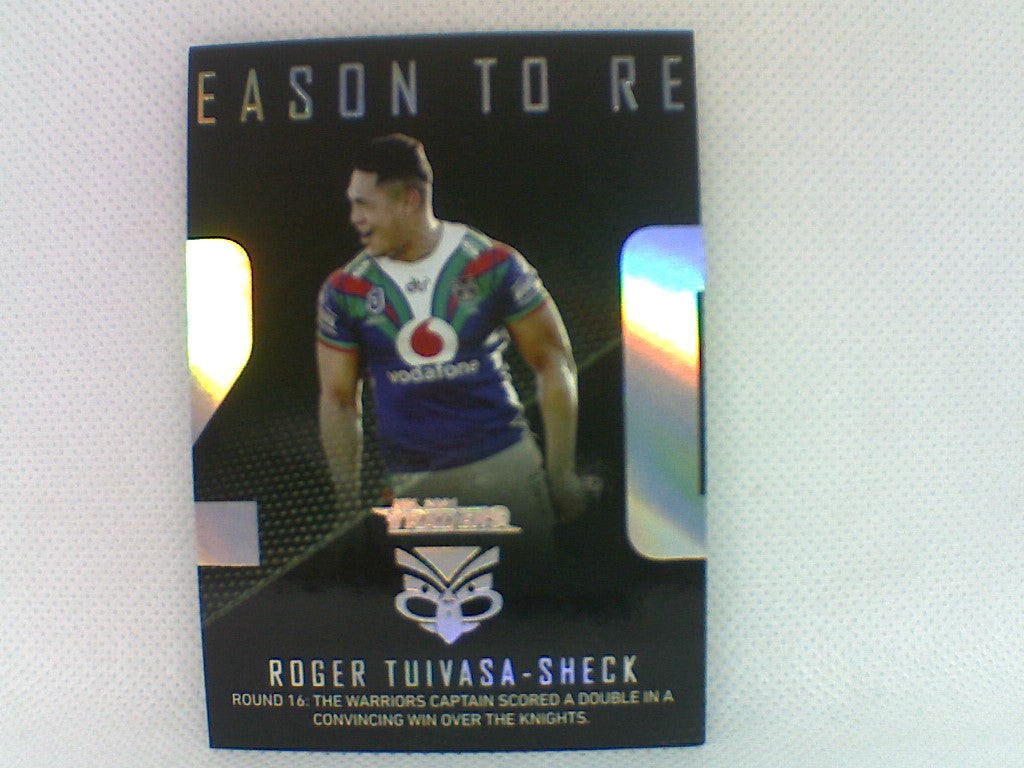 2020 Season to Remember - #44 - Warriors - Roger Tuivasa-Sheck - NRL Traders 2021