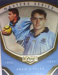 Brad Fittler Master Series trading card from the 2022 NRL Elite release.