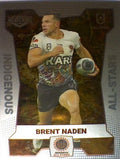 Brent Naden from the All-Star insert series of 2022 NRL Elite trading cards.