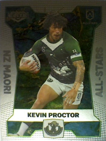 Kevin Proctor from the All-Star insert series of 2022 NRL Elite trading cards.