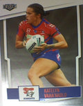 Katelyn Vaha'akolo from the Newcastle Knights from the NRLW insert series of 2022 NRL Elite trading cards.