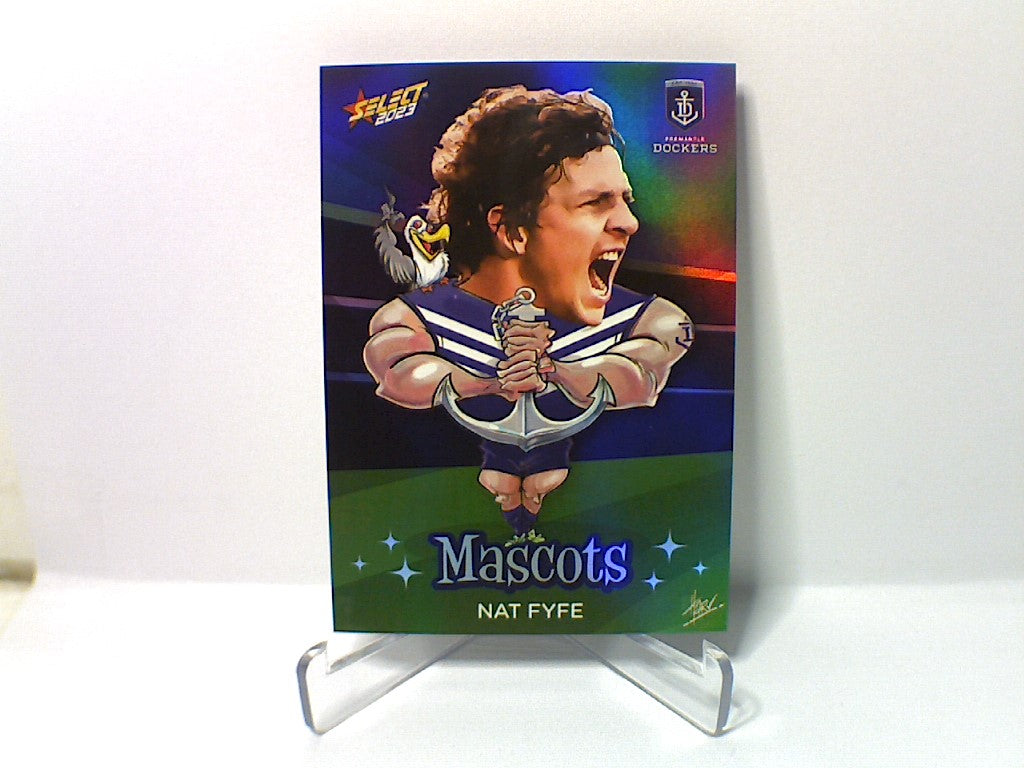 2023 AFL Footy Stars - Mascots - M28 - Nat Fyfe - Dockers