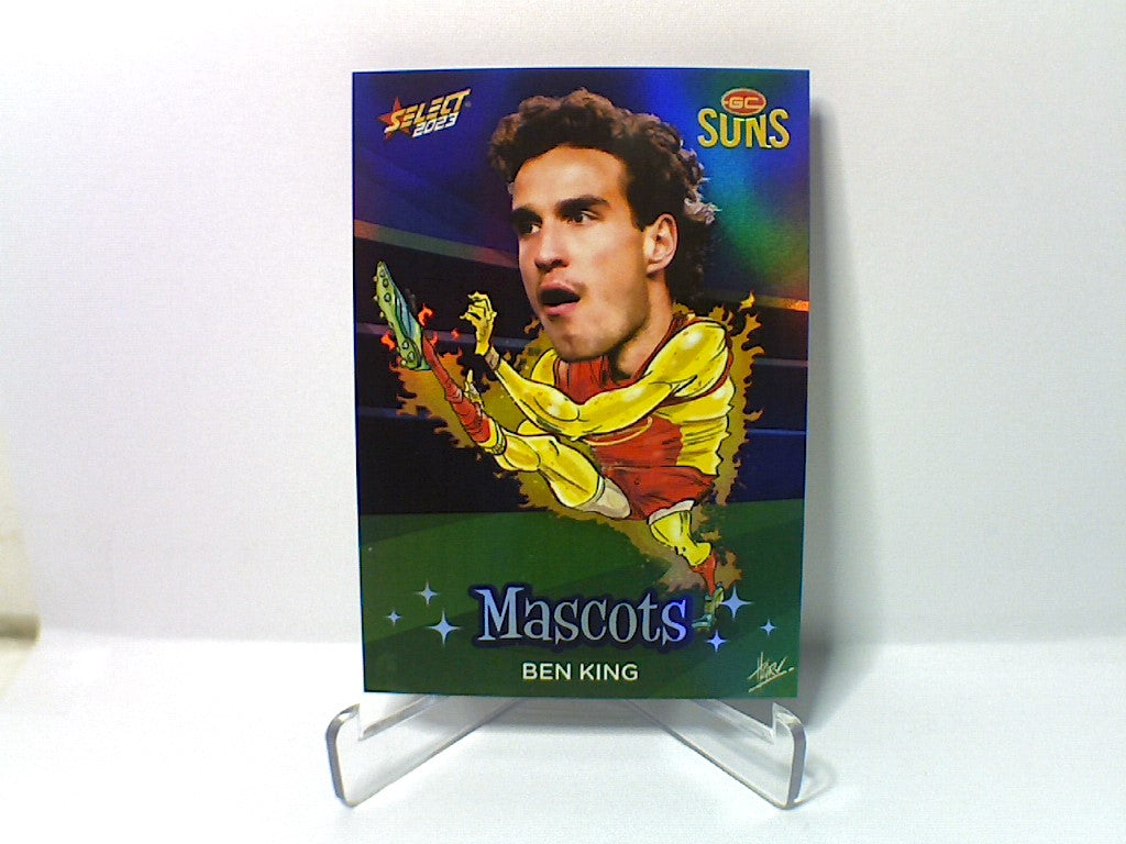 2023 AFL Footy Stars - Mascots - M43 - Ben King - Suns