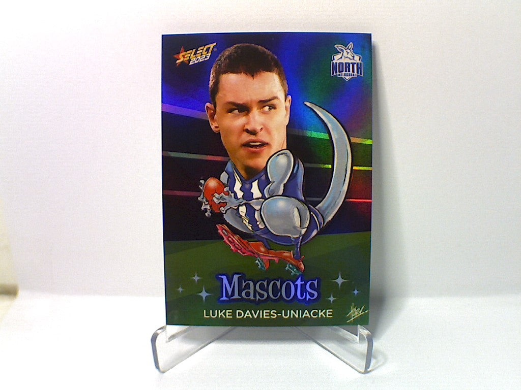 2023 AFL Footy Stars - Mascots - M56 - Luke Davies-Uniacke - Nth Melbourne