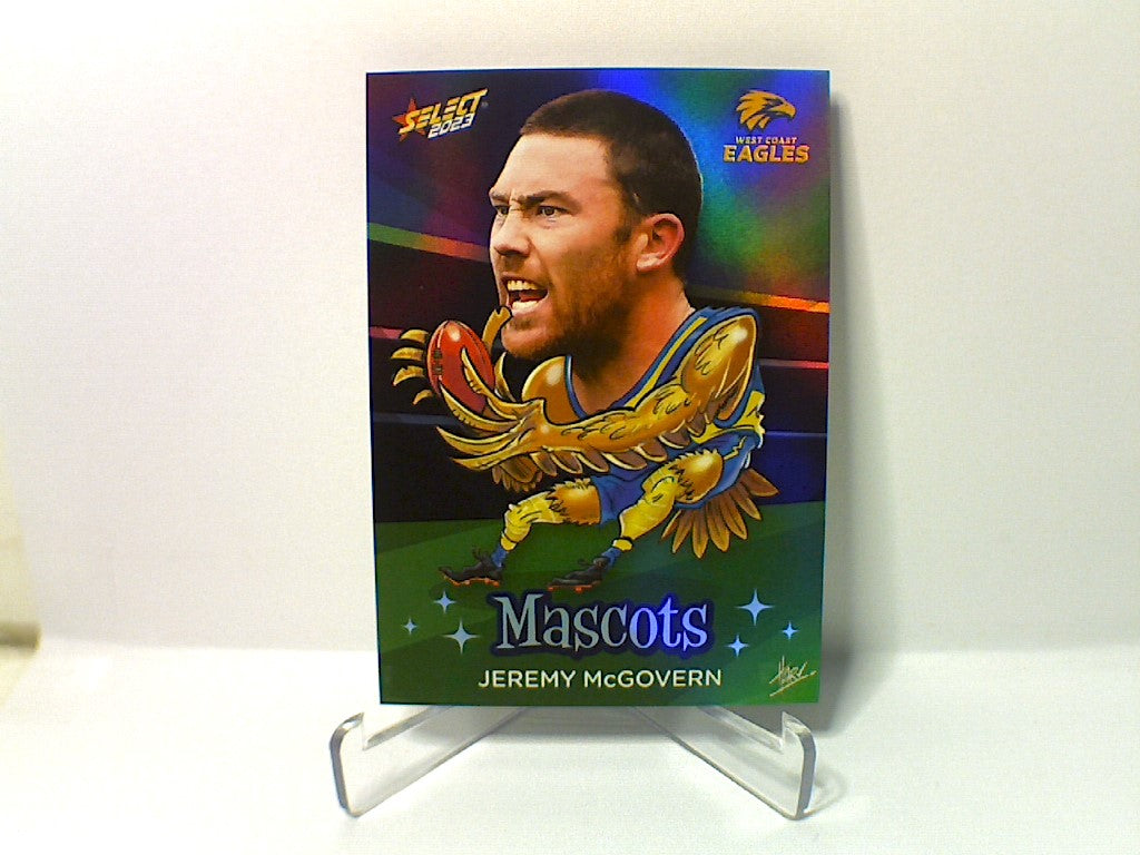 2023 AFL Footy Stars - Mascots - M82 - Jeremy McGovern - Eagles