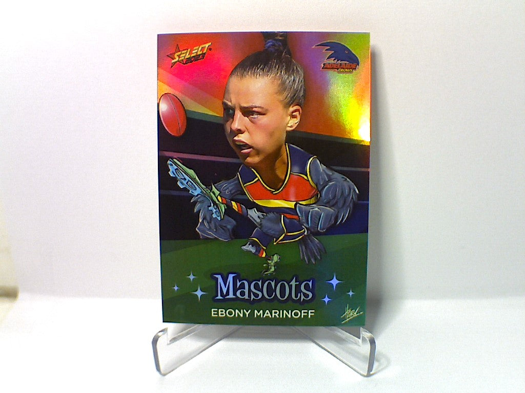 2023 AFL Footy Stars - Mascots - M91 - Ebony Marinoff - Crows - AFLW
