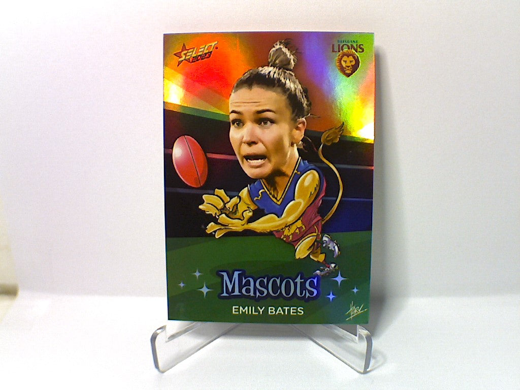 2023 AFL Footy Stars - Mascots - M93 - Emily Bates - Lions - AFLW