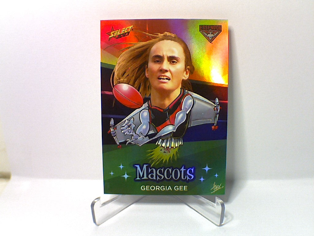 2023 AFL Footy Stars - Mascots - M99 - Georgia Gee - Essendon - AFLW