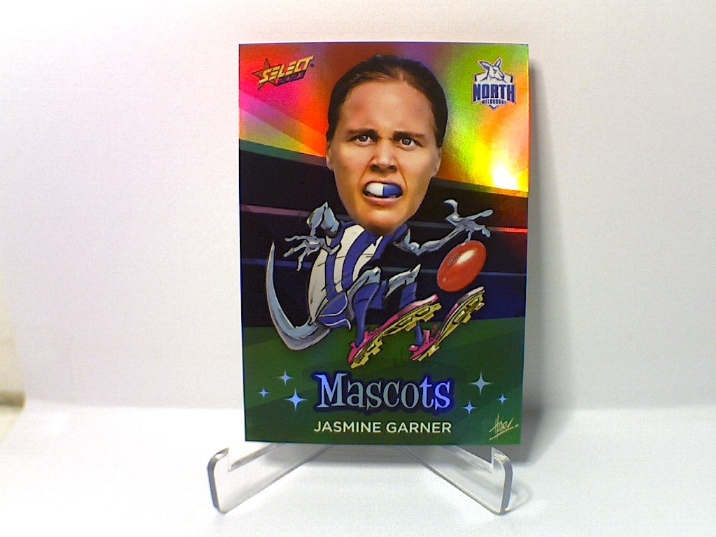 2023 AFL Footy Stars - Mascots - M113 - Jasmine Garner - North Melb - AFLW
