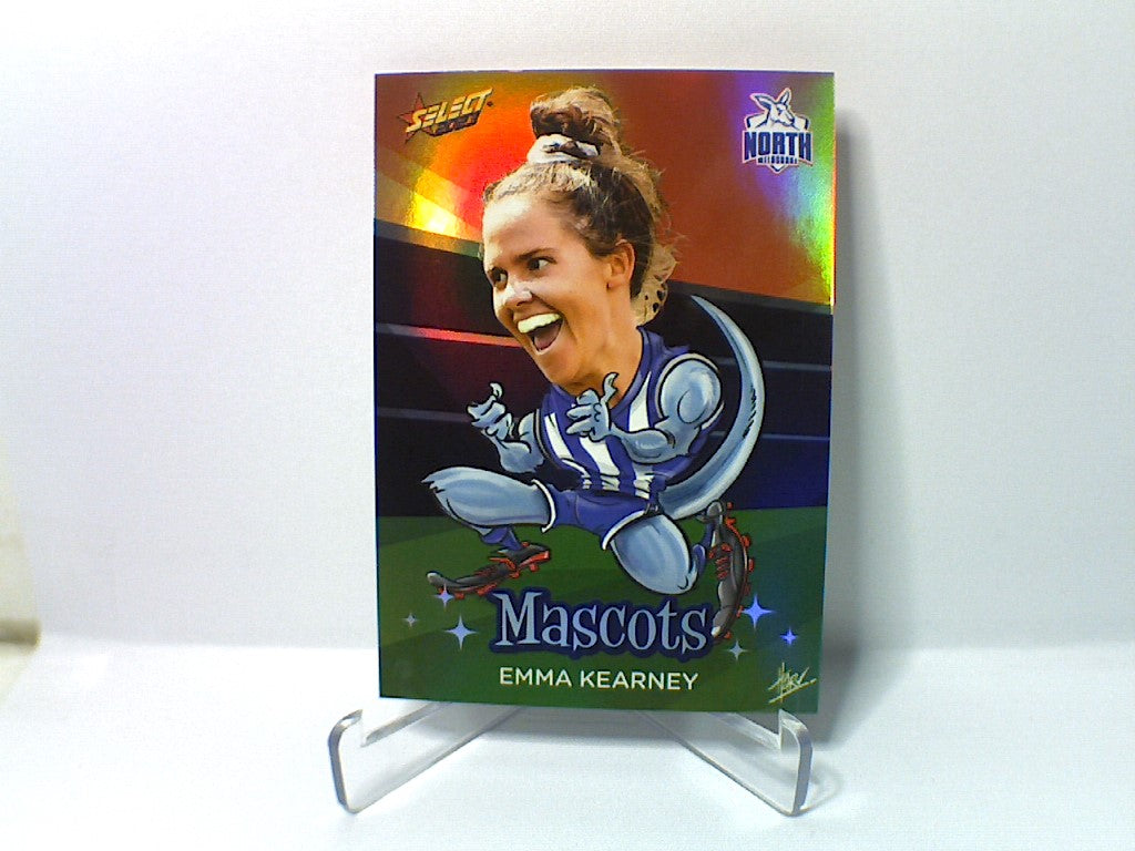 2023 AFL Footy Stars - Mascots - M114 - Emma Kearney - North Melb. - AFLW