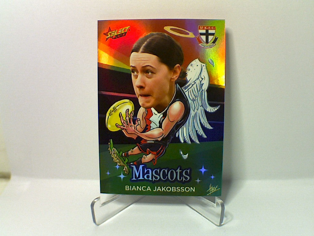 2023 AFL Footy Stars - Mascots - M119 - Bianca Kakobsson - St Kilda - AFLW