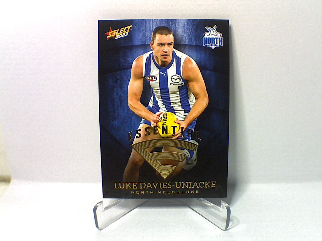 2023 AFL Footy Stars - Essential - E57 - Luke Davies-Uniacke - North M