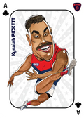 Teamcoach 2026 Star Wildcards Playing Cards SW-11 Kysaiah Pickett - Melbourne Demons