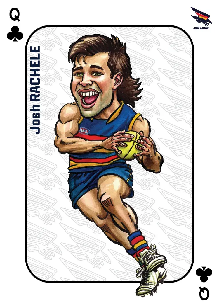 Teamcoach 2026 Magic Wildcards Playing Cards MW-01 Josh Rachele - Adelaide Crows