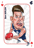 Teamcoach 2026 Star Wildcards Playing Cards SW-03 Sam Walsh - Carlton Blues