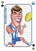 Teamcoach 2026 Rookie Wildcards Playing CardsW-12 Finn O'Sullivan - North Melbourne Kangaroos