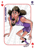 Teamcoach 2026 Star Wildcards Playing Cards SW-06 Luke Jackson - Fremantle Dockers