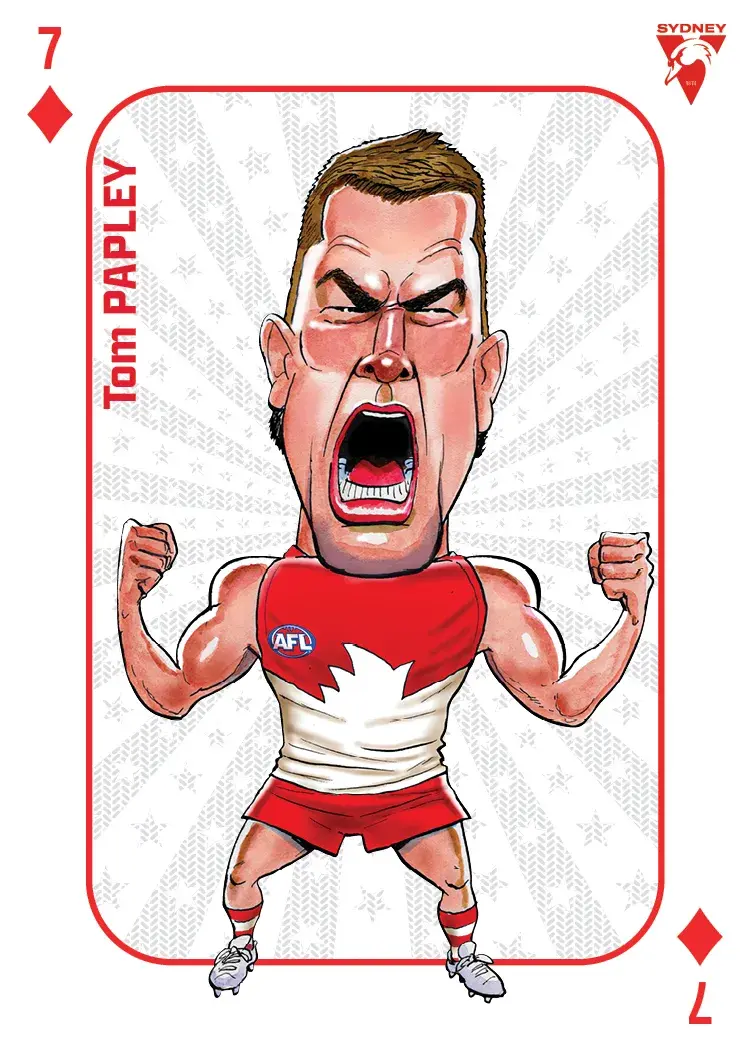 Teamcoach 2026 Star Wildcards Playing Cards SW-16 Tom Papley - Sydney Swans