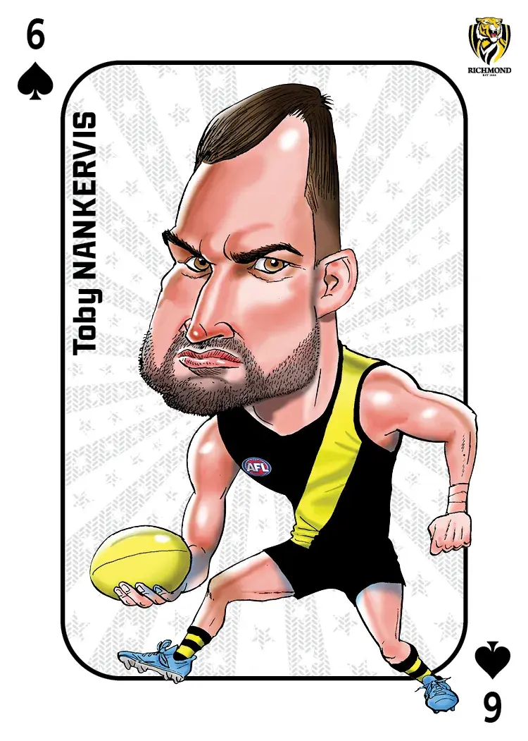 Teamcoach 2026 Star Wildcards Playing Cards SW-14 Toby Nankervis - Richmond Tigers