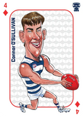 Teamcoach 2026 Rookie Wildcards Playing CardsW-07 Connor O'Sullivan - Geelong Cats