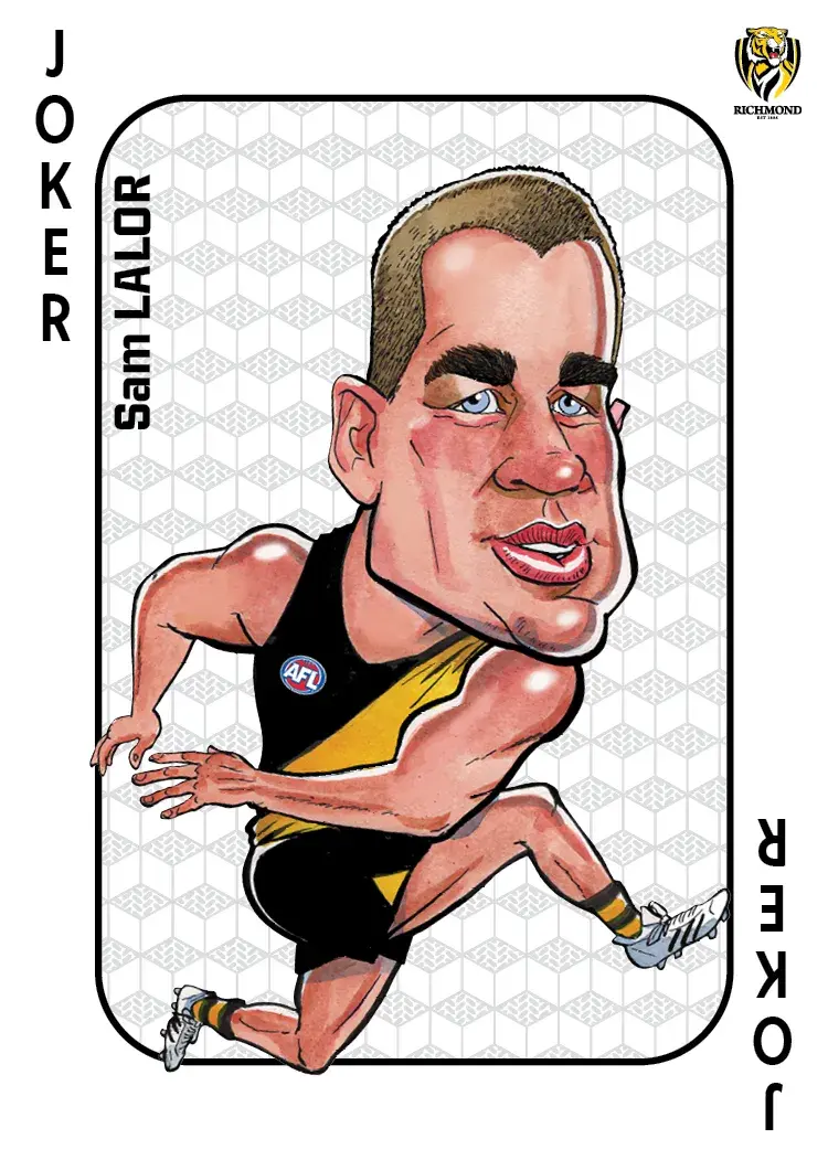 Teamcoach 2026 Rookie Wildcards Playing CardsW-14 Sam Lalor - Richmond Tigers