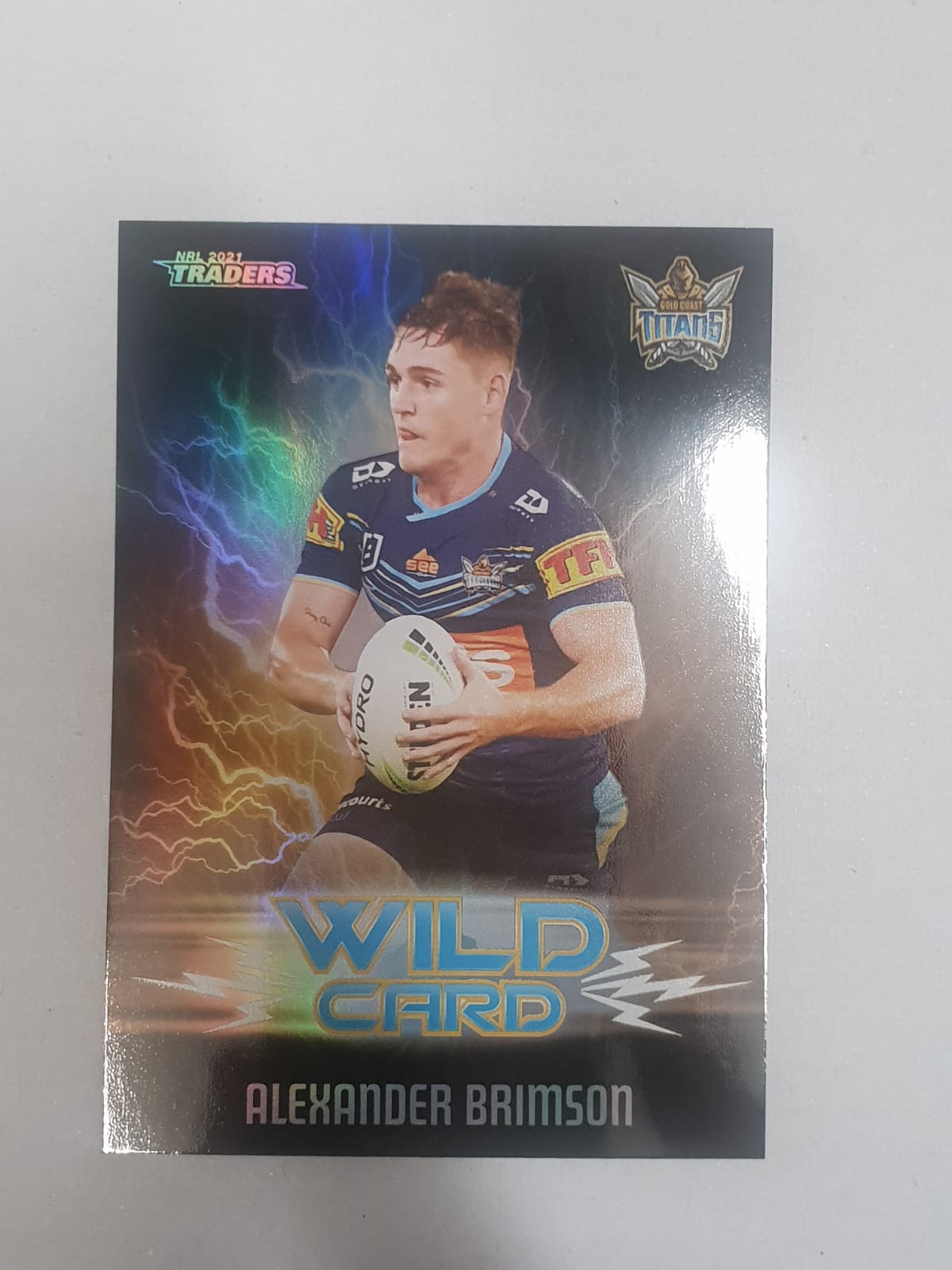 2021 Wildcards - #13 - Titans - Alexander Brimson - NRL Traders 2021