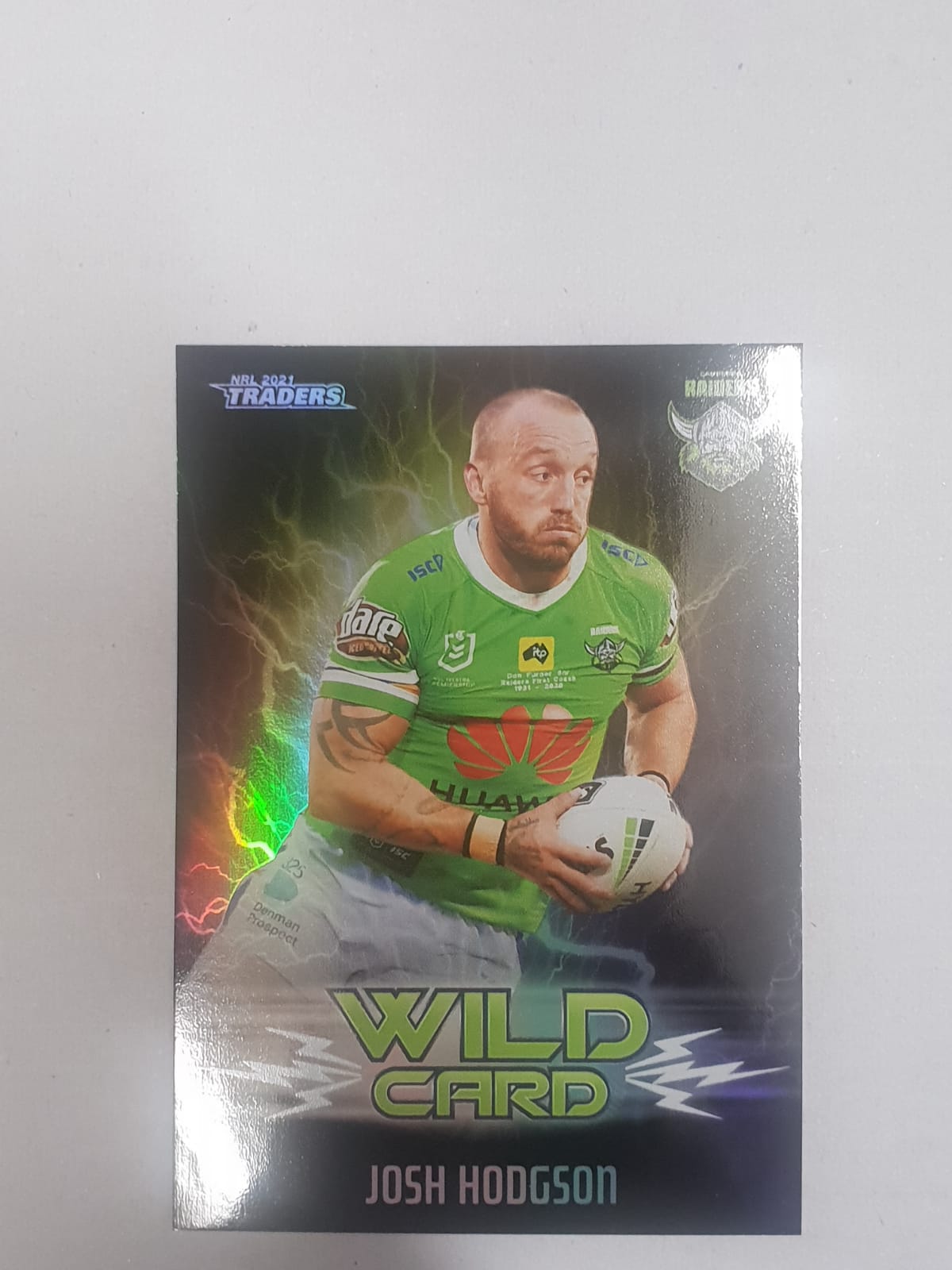 2021 Wildcards - #4 - Raiders - Josh Hodgson - NRL Traders 2021